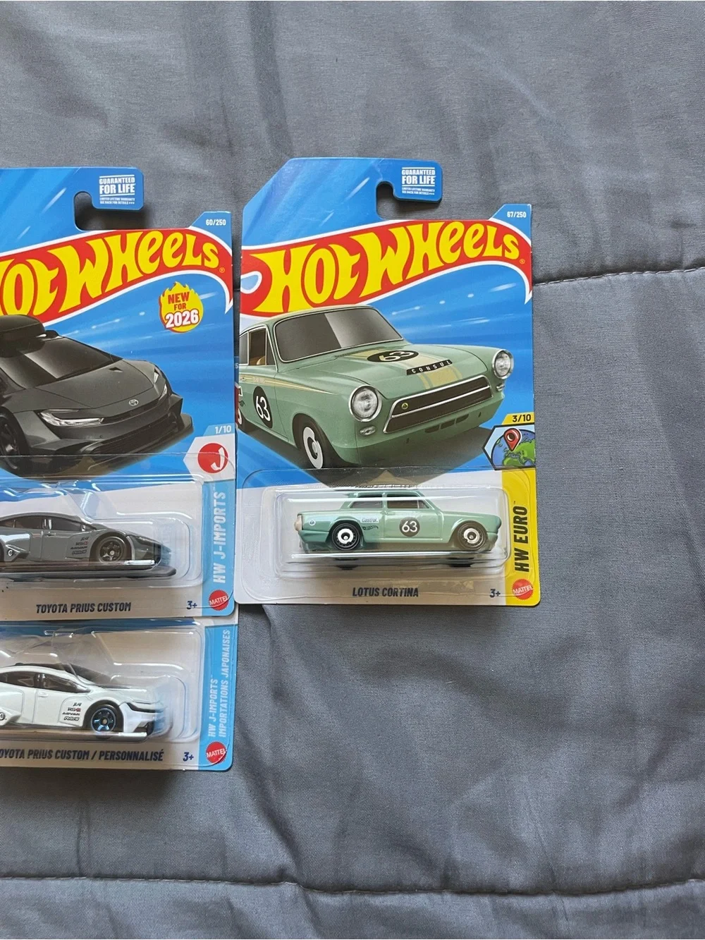 3 doller tree exclusive hotwheels and 3 other hotwheels